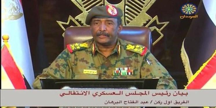 رئیس شورای نظامی سودان: مذاکرات متوقف می گردد