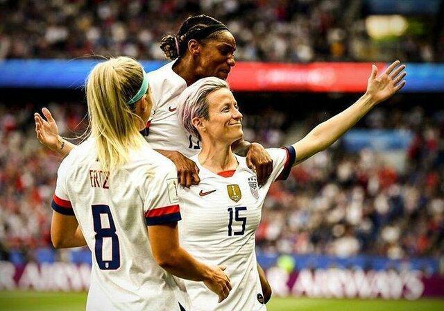آمریکا با حذف فرانسه به نیمه نهایی جام جهانی فوتبال زنان رسید