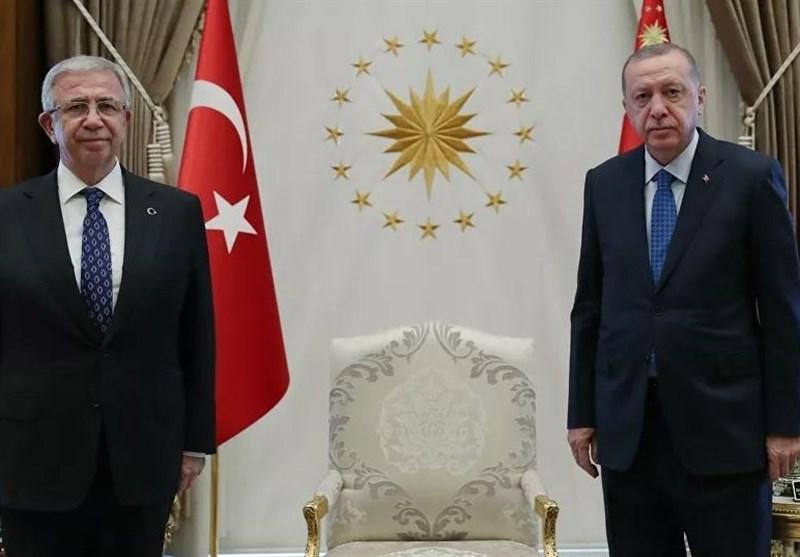 دیدار اردوغان و شهردار آنکارا ملاقات اردوغان و شهردار آنکارا