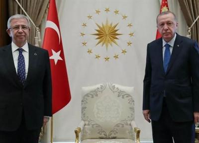 ملاقات اردوغان و شهردار آنکارا