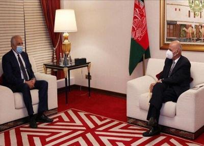 اشرف غنی با نماینده آمریکا در امور افغانستان ملاقات کرد